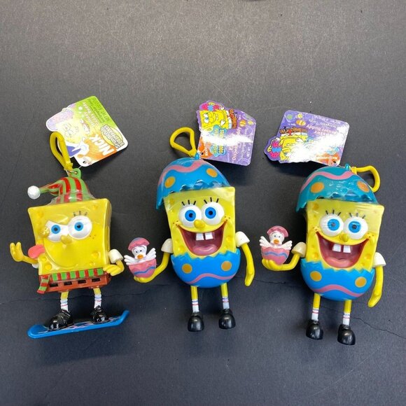 7 Vintage SpongeBob Candy Buddies - Nickelodeon -Movies - Picture 2 of 16